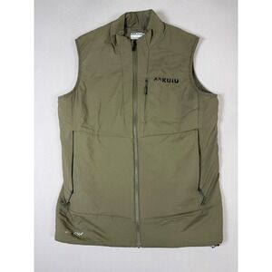Kuiu Kenai Vest Men's Medium Olive Green 3DFX+ Toray Fabric Insulation Outdoor